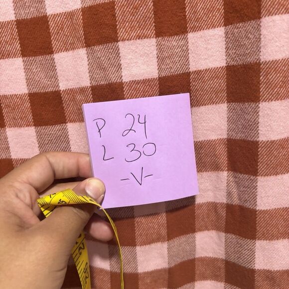 Madewell Flannel Oversized Ex-Boyfriend Shirt in Buffalo Check Size Medium NWT - Picture 5 of 7